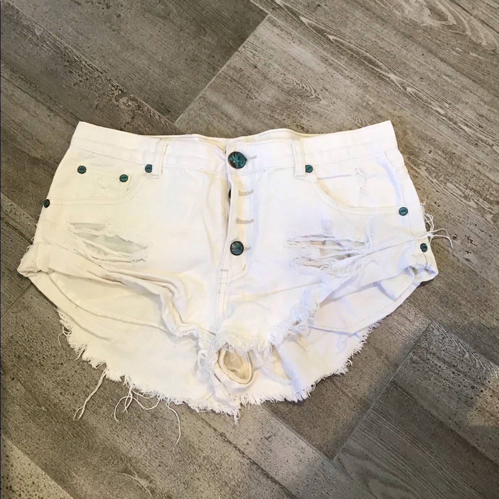 One teaspoon jean shorts